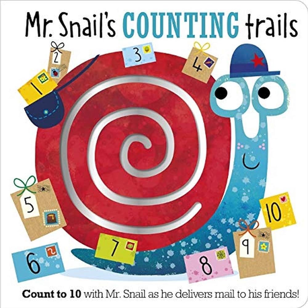 Mr. Snail's Counting Trails