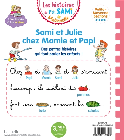 ALBUM 9 P TIT SAMI 3-4 ANS MAMIE PAPI