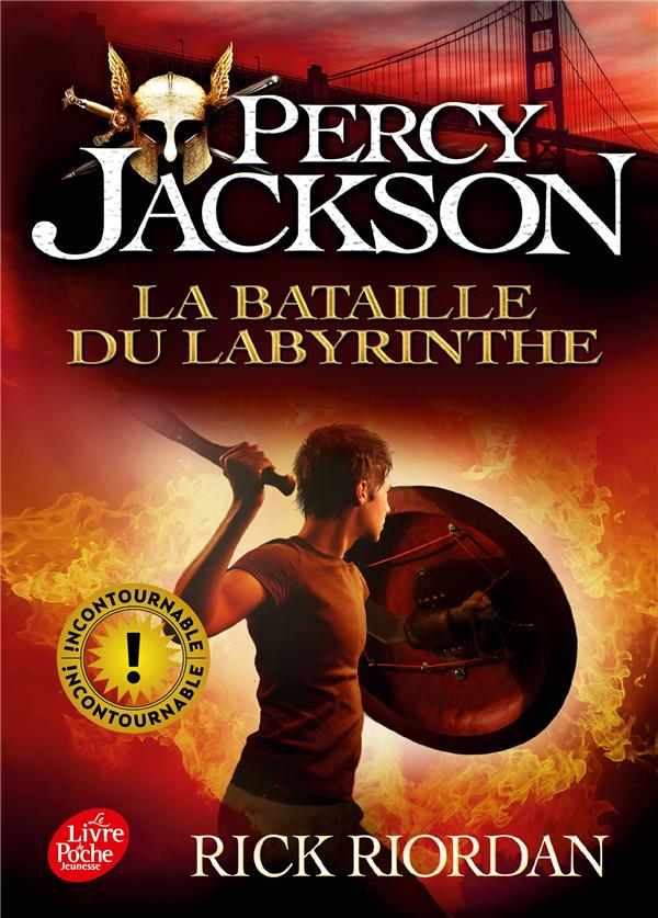 PERCY JACKSON - TOME 4 - LA BATAILLE DU LABYRINTHE