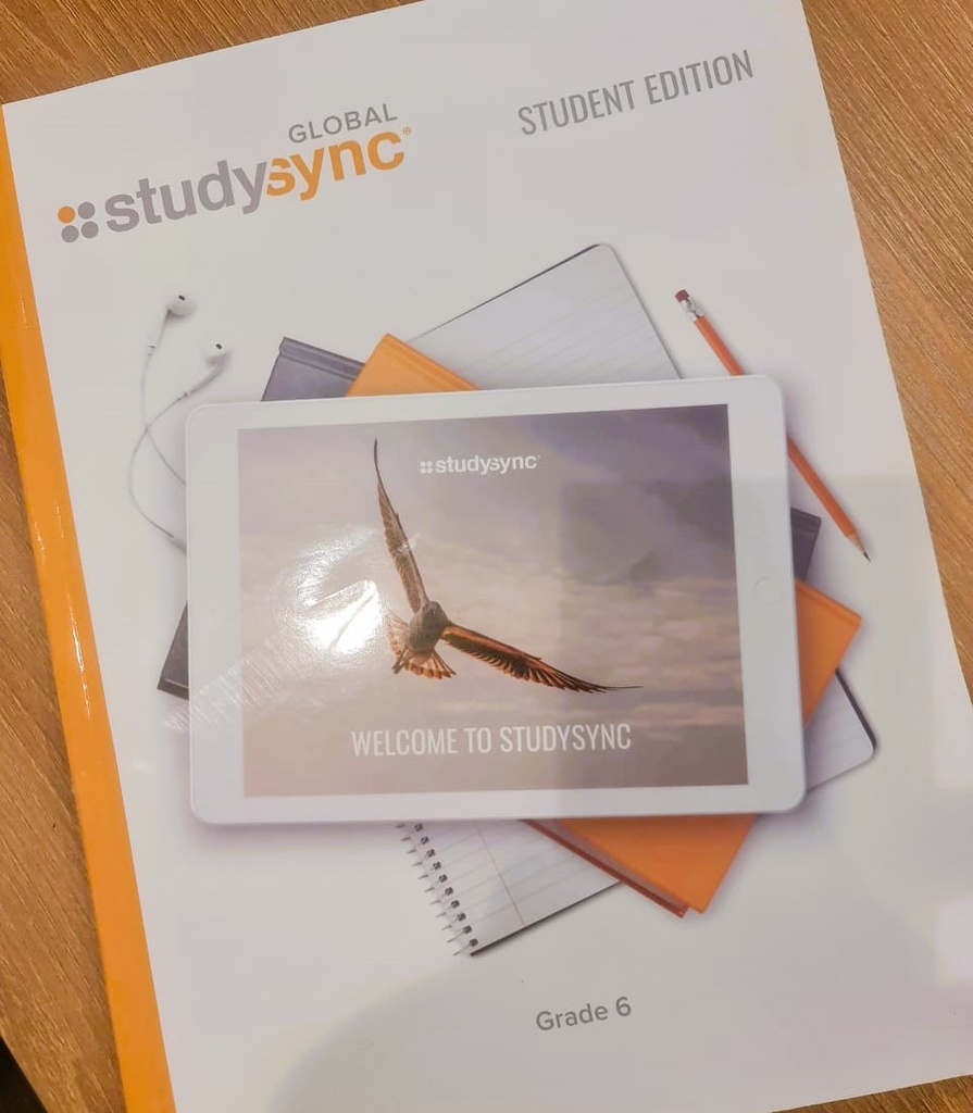 StudySync 1 year digital access plus 1 -  Grade 6 Student Edition Textbook
