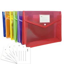 Chemise plastifiée A4 pour classeur - Environ 200 