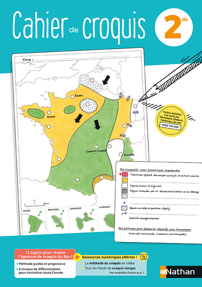 L''EPREUVE DU CROQUIS - 2DE - CAHIER 2021