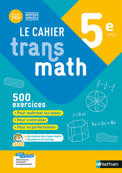 CAHIER TRANSMATH 5E