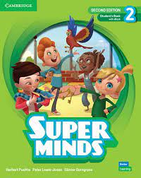 Super Minds Second edition British English level 2 Beginners Student's Book with eBook
