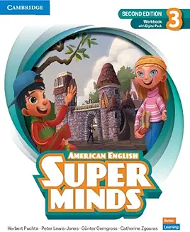 Super Minds Second edition British English level 3 Beginners Workbook with Digital Pack
