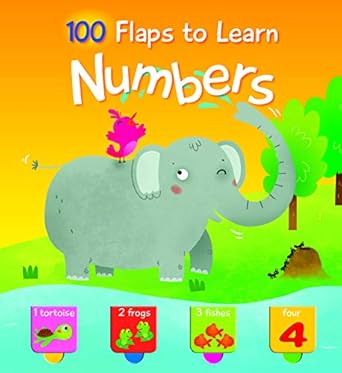 100 Flaps To Learn Numbers
