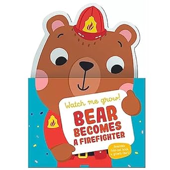 Watch me grow: Bear becomes a firefighter
