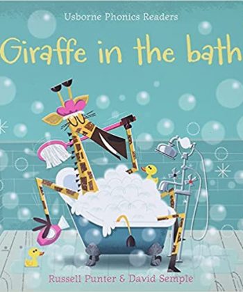 GIRAFFE IN THE BATH 