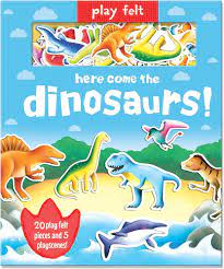 Play Felt Here come the dinosaurs!