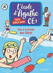 TOUS A LA PISCINE AVEC GABRIEL - L'ECOLE D'AGATHE CE1