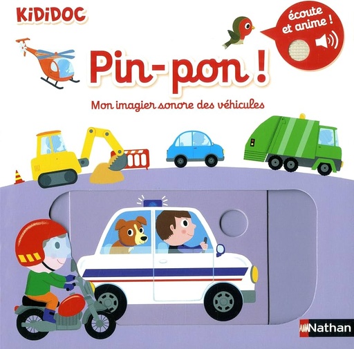 [IMSO000007] PIN-PON ! MON IMAGIER SONORE DES VEHICULES - VOL07