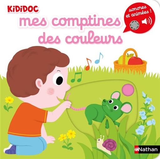 [IMSO000013] MES PREMIERES COMPTINES DES COULEURS KIDIDOC