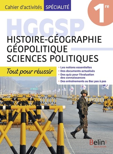 [9791035827724] CAHIER D'ACTIVITES HGGSP 1ere 2023
