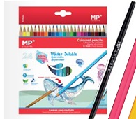 [8435250979943]  Pochette de crayons de couleurs en bois 24 pcs