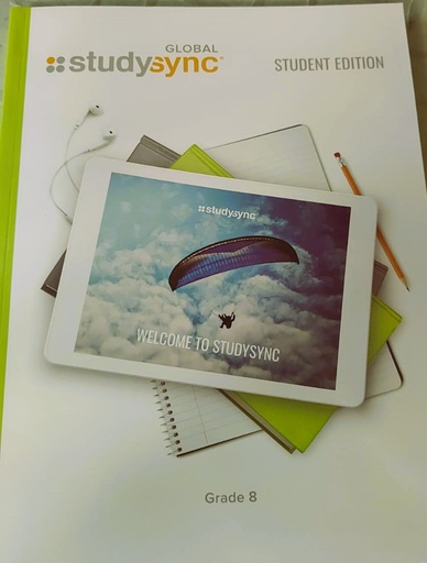 [9781954976085] StudySync, 1 year digital access plus 1 - Grade 8 Student Edition Textbook