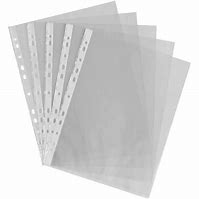 pochettes transparentes perforées pour classeur 