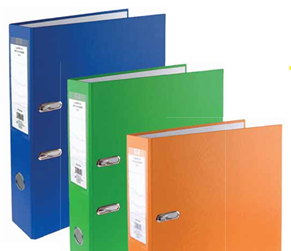 [8435464166238] Classeur rigide A4 XL 80 mm 2 anneaux avec une grande capacité de feuilles