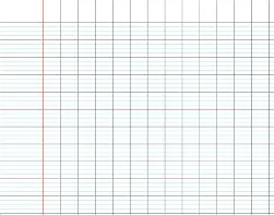 [5283001501706]  Copies simples grands carreaux 200 pages perforées 