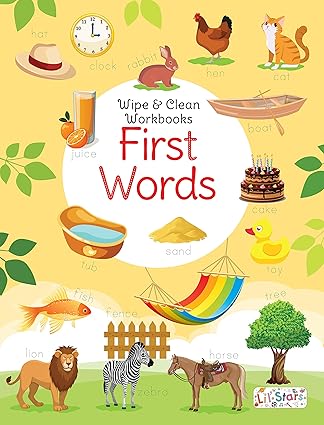 [9788131940037] Wipe Clean-First Words
