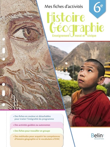 [9791035817749] MES FICHES D'ACTIVITES HISTOIRE GEOGRAPHIE EMC 6E