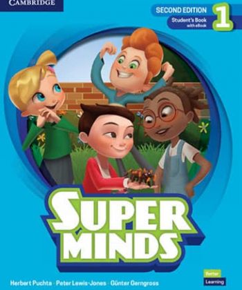 [9781108812214] Super Minds Second edition British English level 1 Beginners Student's Book with eBook
