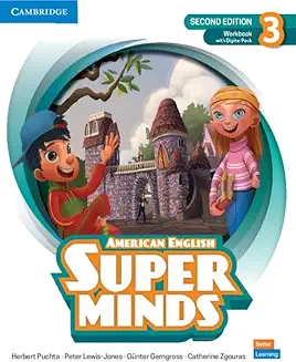 [9781108909303] Super Minds Second edition British English level 3 Beginners Workbook with Digital Pack
