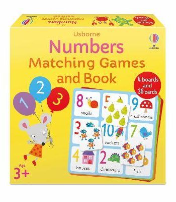 [9781474998130] NUMBERS MATCHING GAMES AND BOOK 