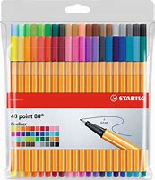 1 paquet de feutres à pointe fine (ex. Staedtler, Stabilo ou autre)