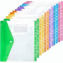 Pochettes Plastifiées A4 perforées +12 intercalaires