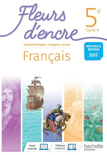 [9782017066866] Fleurs d'encre, Français 5e, Bertagna-Carrier NEW 