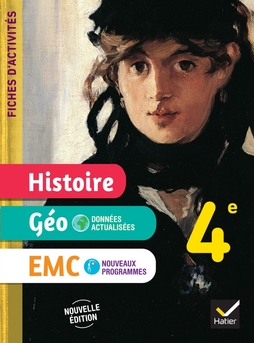 [9782401115811] "FICHES D'ACTIVITES HISTOIRE-GEOGRAPHIE -EMC 4E - ED. 2025 - CAHIER ELEVE" 